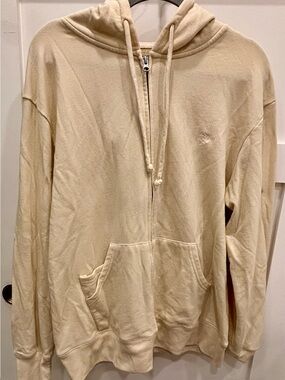 Mr.Swim Butter Yellow Full-Zip Hoodie Size L